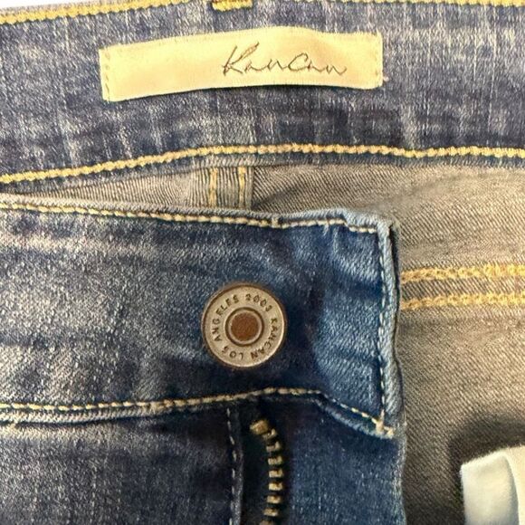 KANCAN Women’s Light Wash Maddison Mid Rise Skinny Ankle Jeans Size 3 / 25 Style - Picture 3 of 5